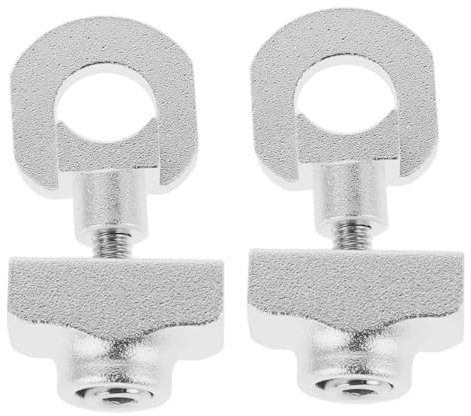 TOBBOMEY 2pcs Chain Tensioner Bicycles Adjustable Chain Adjuster Tensioner Portable for Folding Bike Bicycle Brake Cable