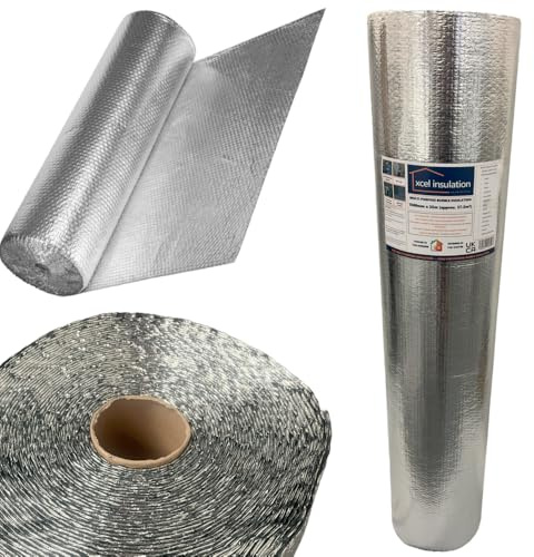 1500mm x 25m, Xcel Multi Purpose Insulation, Thermal Aluminium Foil, Reflective & Radiant Barrier