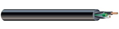 Woods 233870408 SJEW Electrical Cable; 14/3; 250 Ft; 300 V; Black
