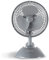 Schallen 6” Mini Small Electric Clip on Fan for Home, Bed, Office, Desktop, Table and Desk with 2 Speed Setting & Quiet Operation (Grey)