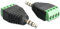 DELOCK Adapter Terminalblock > Klinke 3,5mm Stecker 4 Pin