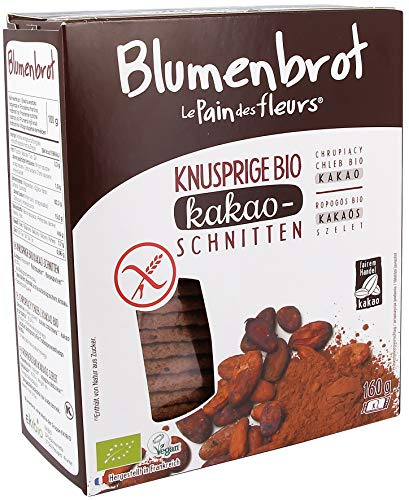Priméal Knäckebrot Blumenbrot mit Kakao (160 g) - Bio