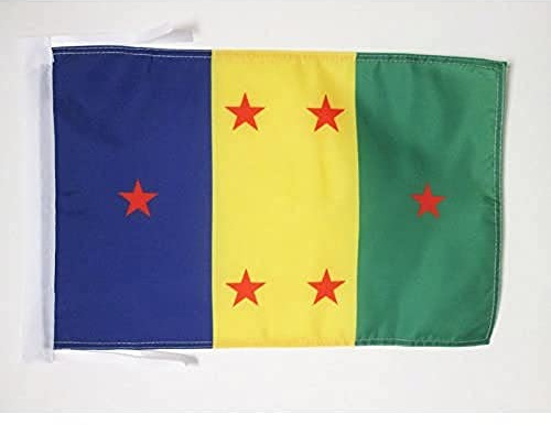 AZ FLAG Ogoni people Flag 45x30 cm Ogonis 100D Polyester Cords