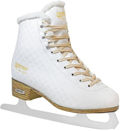 Tempish Damen Giulia Profi-eiskunstlaufschlittschuhe, Weiß, White, 42