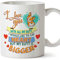 Mugffins Tazza Divertente (in Inglese)- I Love You with all My Butt, I Would Like to Say Heart But My Butt is Bigger.