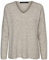 VERO MODA Strick Pullover V-Ausschnitt Langarm Sweater Knitted Jumper VMCREWLEFILE