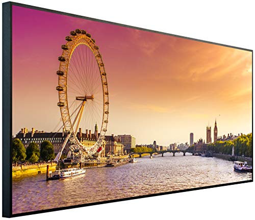Ecowelle Infrarotheizung mit Bild | 750 Watt | 60x120 cm | Infrarot Heizung| | Made in Germany| d 31 London Eye