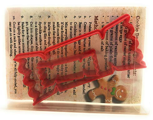 Christmas Cracker Cookie Cutter Set of 2, Biscuit, Pastry, Fondant Cutter