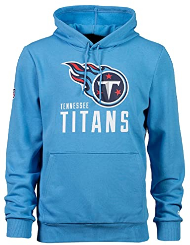 New Era - NFL Tennessee Titans Team Logo and Name Hoodie - Titans Blau Farbe Titans Blau, Größe XL