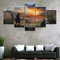 Myrdsio Aloy Horizon Zero Dawn Wandkunst Leinwand Malerei HD Print 5 Stück Leinwand Wandkunst Für Wohnzimmer Malerei Wohnkultur