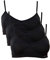 Liabel Brassiere Donna Seamless, Art. 110 Conf da 3Pz Nero L/XL