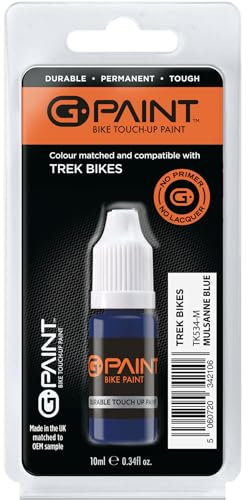 G-Paint Bike Paints - Trek Bike Touch-Up Paint - MULSANE BLUE, Trek Bikes - Bike Paint Scratch Repair & Chip Filler - 1 x 10ml PET Bottle