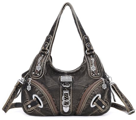 Angelkiss Hobo Geldbörsen und Handtaschen für Damen, Umhängetasche, groß, für den täglichen Gebrauch