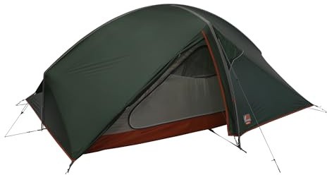 Vango F10 Nexus UL 2 - Kuppelzelt mit Vorraum für Gepäck, dunkelgrün, Modell 2025