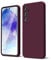 oakxco für Samsung Galaxy A55 5G Hülle Silikon Case mit Kameraschutz, Ultra Dünn Bunt Handyhülle Mädchen, Einfarbig Handy Hülle Slim Schutzhülle, Matt TPU Weich GummiSilikonhülle, Weinrot Bordeaux