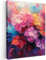 MuchoWow© Quadri Moderni Soggiorno 30x40 cm Poster Da Parete Decorazioni Muro Salotto Quadro Grande Foto Con Cornice Stampe Su Tela Camera Da LettoFiori - Rosa - Acquerello - Arte - Astratti