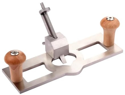 Handhobel for Selbermachen, verstellbares Hobelmesser for Holzhandwerk, Tiefenanschlag, Holzanfasen, Schlitzen, Handwerkzeug for die Holzbearbeitung Effizient Und Stabil