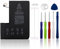 SwarKing Batterie de rechange A2466 compatible avec iP 12 Pro Max avec outils gratuits
