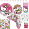 Unique Hello Kitty Party Supplies - Plates, Napkins, Cups, Tablecloth, Banner, Confetti for Hello Kitty Birthday Party in Pink