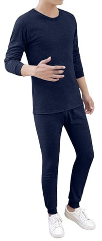 Pigiama Uomo Primaverile Pigiami Uomo Estivi Cotone Lunghi Pigiama Pile Uomo Natalizio Pigiama Invernale Uomo Pile Pigiama Uomo Caldo Cotone Divertente Pigiama da Uomo Tuta Pigiama Uomo