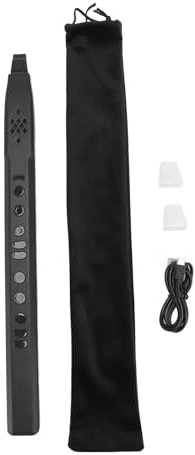 Mini Synthétiseur D'Instrument à Vent électronique Numérique Portable Rechargeable avec 13 Tonalités, Instrument à Vent Numérique, Boutons Tactiles, 4 Heures de Lecture, Prise en