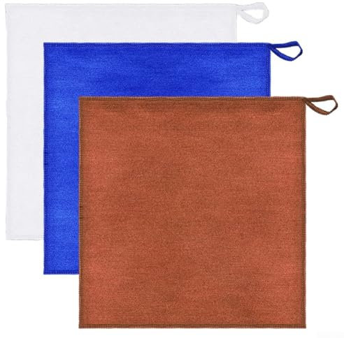 Reinigungstücher für Espressomaschinen, super saugfähige Baumwolltücher (braun)