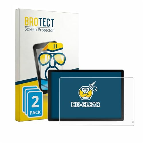 BROTECT 2 Stück Schutzfolie für Muisoo MSOKB1001 10.1 Displayschutz Folie Made in Germany, Ultra-Klar