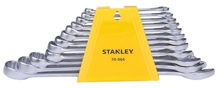 Stanley 2-Piece Combination Spanner Set Chrome
