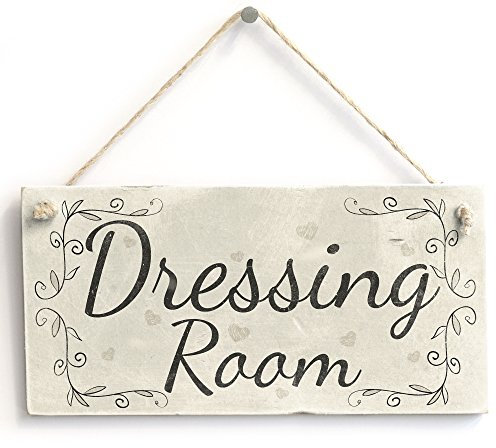 Dressing Room - Handmade Country Style Wooden Home Decor Door Sign/Plaque