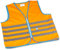 Wowow Fun-Warnweste für Kinder Orange fluoreszierend Taille L (+10ans)