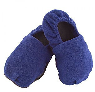 Pantoffeln Beheizte Hausschuhe zur Mikrowelle - Taille unique, Bleu