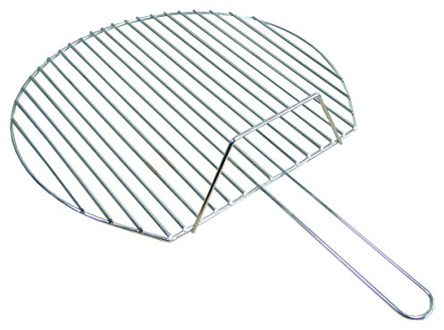 IMEX EL ZORRO 70873 Grille galvanisée Ronde de 70 cm de diamètre, Couleur Argentée