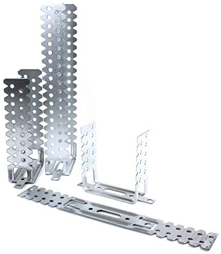 Direktabhänger Holzlattung Trockenbau Decken Abhänger Rigipsplatte bis 400 mm 50 Stk.