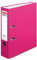 Herlitz 11416302 Ordner maX.file protect A4, 8 cm mit Einsteckrückenschild, 5er-Packung, FSC Mix, pink