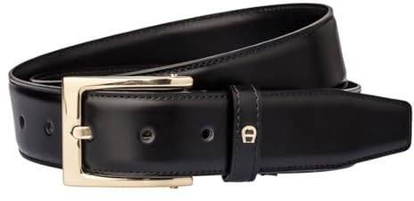 BUSINESS Herren Gürtel von Aigner (110, Schwarz)