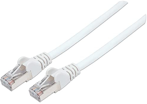 Intellinet Cat6, SFTP, 3 m 3 m CAT6 SF/UTP (S-FTP) weiß Netzwerk-Kabel – Kabel Netzwerk-(SFTP, 3 m, 3 m, Cat6, RJ-45, RJ-45, SF/UTP (S-FTP), männlich/männlich)