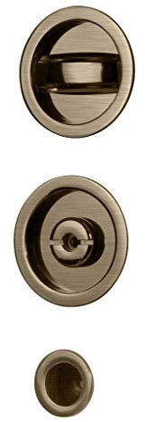 VI.TEL. E0262N 30 Kit con Serratura per Porte Scorrevoli, Bronzo