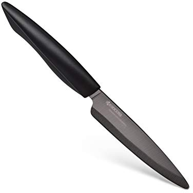 Kyocera ZK-110BK-BK SHIN - Couteau d'office Céramique Noir