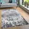 Paco Home Designer Teppich Wohnzimmer Teppiche Ornamente Vintage Optik Schwarz Weiß, Grösse:200x280 cm