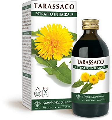 Dr. Giorgini TARASSACO Estratto Integrale Liquido Analcoolico - 200 ml (integratore di tarassaco)