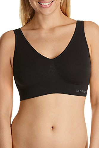 Bonds Women's Underwear Comfy Crop, Black, XL