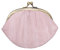 Becksöndergaard Granny Geldbörse Damen mittelgroß Dusty Rose - Retro Geldbeutel aus Aal-Leder 18x13 cm - Münzfach + Kartenfächer für Karten Perso und Führerschein
