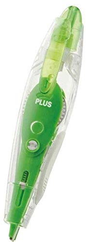 Plus Japan Korrekturroller PS, 4,2 mm x 6 m, Grün, 5 Stück