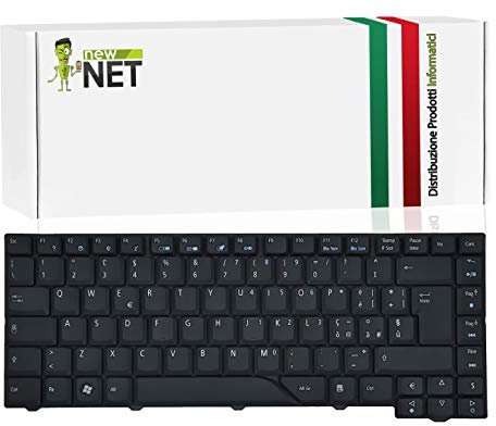 NewNet Keyboards - Tastiera Italiana Compatibile per Notebook Acer Extensa 4230 eMachines E510 Packard Bell Desktop imedia 4330 5330 5930 Travelmate 4330 4530 5330 5530 5530G