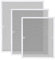 Aufun - Mosquitera para ventana, rejilla protectora contra insectos, moscas y mosquitos, con marco tensor, rejilla de aluminio y fibra de vidrio, Blanco