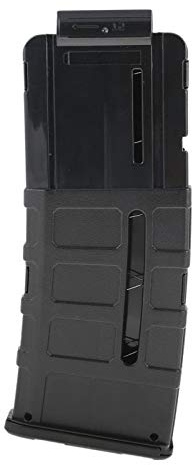 Blasterparts - gebogenes Ersatzmagazin für 12 Darts (SMG 12 Darts-Clip) - schwarz - NERF kompatibel