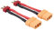 OliRC 2 St. Männlichen Deans T Plug zu Weiblich XT90 Verbinder Adapter mit 14awg 5cm Draht(C102-2)