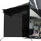 leaveshade Toldo lateral para autocaravana (9 x 7 pies) de malla para toldo de caravana, caravana, remolque, toldo protector solar, bloqueador UV - 3 años de garantía (negro)