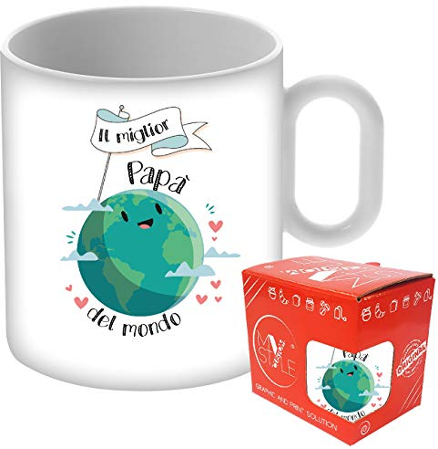 My Custom Style Tazza Standard Ceramica #papà-001# 325ml (Italiano)