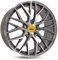 MAM RS4 7.5JX17 5/108 ET45 72.6 PALLADIUM FRONT POLISH Alufelge